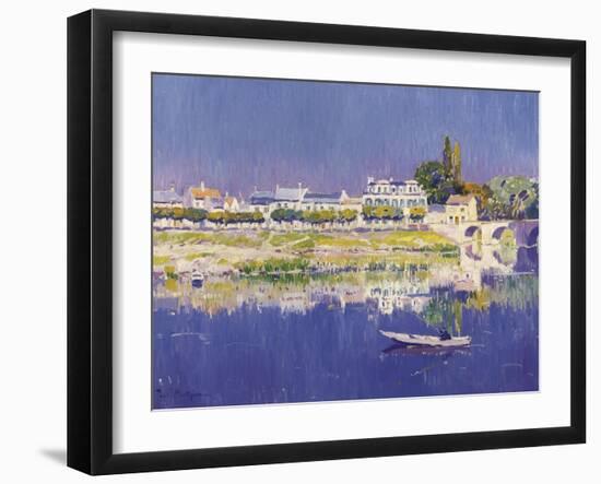 Fishing on a Summer's Day-Paul Mathieu-Framed Giclee Print