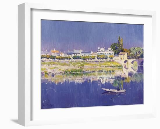 Fishing on a Summer's Day-Paul Mathieu-Framed Giclee Print