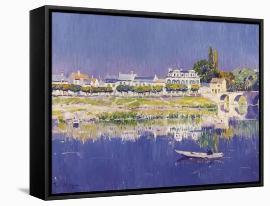 Fishing on a Summer's Day-Paul Mathieu-Framed Stretched Canvas