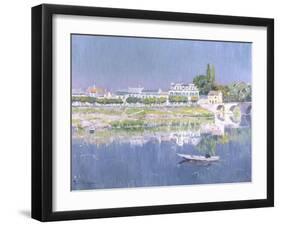 Fishing on a Summer's Day-Paul Mathieu-Framed Giclee Print