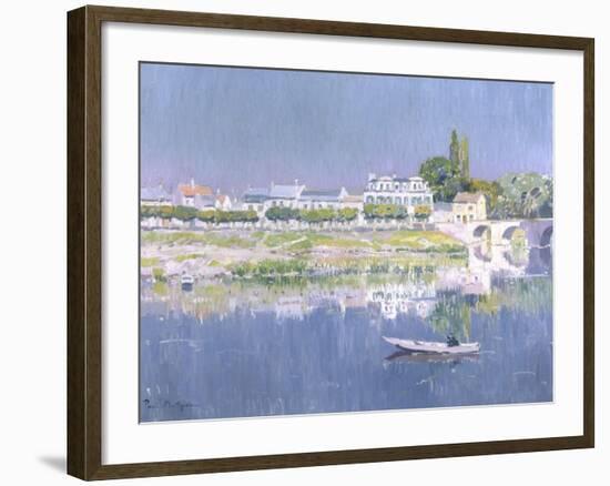 Fishing on a Summer's Day-Paul Mathieu-Framed Giclee Print