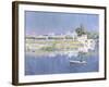 Fishing on a Summer's Day-Paul Mathieu-Framed Giclee Print