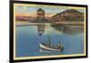 Fishing on Lake Mead, Arizona-null-Framed Art Print