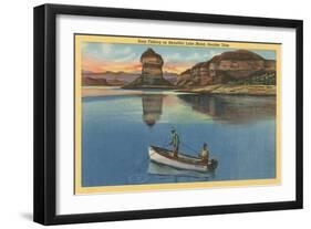 Fishing on Lake Mead, Arizona-null-Framed Art Print