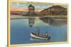 Fishing on Lake Mead, Arizona-null-Stretched Canvas