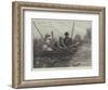 Fishing on the Norfolk Broads-Charles Joseph Staniland-Framed Giclee Print
