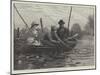 Fishing on the Norfolk Broads-Charles Joseph Staniland-Mounted Giclee Print