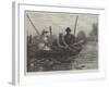 Fishing on the Norfolk Broads-Charles Joseph Staniland-Framed Giclee Print