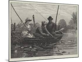 Fishing on the Norfolk Broads-Charles Joseph Staniland-Mounted Giclee Print