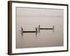 Fishing on the River Niger, Niger Inland Delta, Segou Region, Mali, West Africa, Africa-Gavin Hellier-Framed Photographic Print