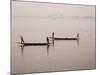 Fishing on the River Niger, Niger Inland Delta, Segou Region, Mali, West Africa, Africa-Gavin Hellier-Mounted Photographic Print