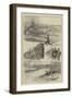 Fishing on the Wye, Derbyshire-null-Framed Giclee Print