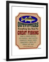 Fishing Outfitters-Mark Frost-Framed Giclee Print