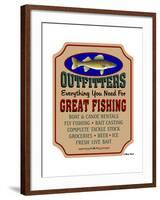 Fishing Outfitters-Mark Frost-Framed Giclee Print