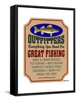 Fishing Outfitters-Mark Frost-Framed Stretched Canvas