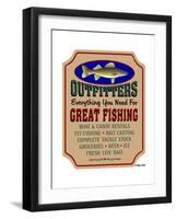 Fishing Outfitters-Mark Frost-Framed Giclee Print