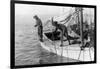 Fishing Oysters in Mobile Bay-Lewis Wickes Hine-Framed Premium Giclee Print