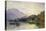 Fishing Party at Loch Achray, with a View of Ben Venue Beyond-Samuel Bough-Stretched Canvas