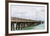 Fishing Pier at Pompano Beach, Broward County, Florida, USA-null-Framed Photographic Print