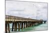 Fishing Pier at Pompano Beach, Broward County, Florida, USA-null-Mounted Photographic Print