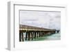 Fishing Pier at Pompano Beach, Broward County, Florida, USA-null-Framed Photographic Print