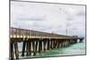 Fishing Pier at Pompano Beach, Broward County, Florida, USA-null-Mounted Photographic Print