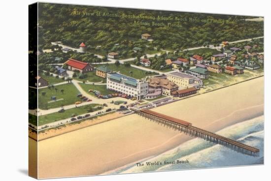 Fishing Pier, Atlantic Beach-null-Stretched Canvas