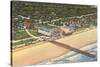 Fishing Pier, Atlantic Beach-null-Stretched Canvas