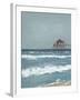 Fishing Pier Diptych I-Jade Reynolds-Framed Art Print