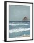 Fishing Pier Diptych I-Jade Reynolds-Framed Art Print