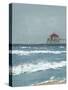 Fishing Pier Diptych I-Jade Reynolds-Stretched Canvas