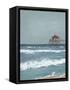 Fishing Pier Diptych I-Jade Reynolds-Framed Stretched Canvas