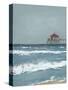 Fishing Pier Diptych I-Jade Reynolds-Stretched Canvas