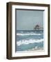 Fishing Pier Diptych I-Jade Reynolds-Framed Art Print