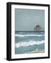 Fishing Pier Diptych I-Jade Reynolds-Framed Art Print