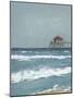 Fishing Pier Diptych I-Jade Reynolds-Mounted Art Print