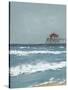 Fishing Pier Diptych I-Jade Reynolds-Stretched Canvas