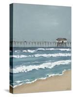 Fishing Pier Diptych II-Jade Reynolds-Stretched Canvas