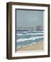 Fishing Pier Diptych II-Jade Reynolds-Framed Art Print