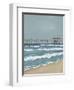 Fishing Pier Diptych II-Jade Reynolds-Framed Art Print