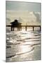 Fishing Pier Fort Myers Beach at Sunset - Florida-Philippe Hugonnard-Mounted Photographic Print