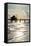 Fishing Pier Fort Myers Beach at Sunset - Florida-Philippe Hugonnard-Framed Stretched Canvas