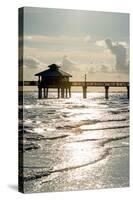 Fishing Pier Fort Myers Beach at Sunset - Florida-Philippe Hugonnard-Stretched Canvas
