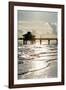 Fishing Pier Fort Myers Beach at Sunset - Florida-Philippe Hugonnard-Framed Photographic Print