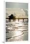 Fishing Pier Fort Myers Beach at Sunset - Florida-Philippe Hugonnard-Framed Photographic Print