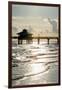 Fishing Pier Fort Myers Beach at Sunset - Florida-Philippe Hugonnard-Framed Photographic Print