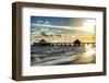 Fishing Pier Fort Myers Beach at Sunset - Florida-Philippe Hugonnard-Framed Photographic Print