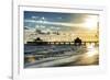 Fishing Pier Fort Myers Beach at Sunset - Florida-Philippe Hugonnard-Framed Photographic Print