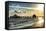 Fishing Pier Fort Myers Beach at Sunset - Florida-Philippe Hugonnard-Framed Stretched Canvas