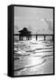 Fishing Pier Fort Myers Beach at Sunset - Florida-Philippe Hugonnard-Framed Stretched Canvas